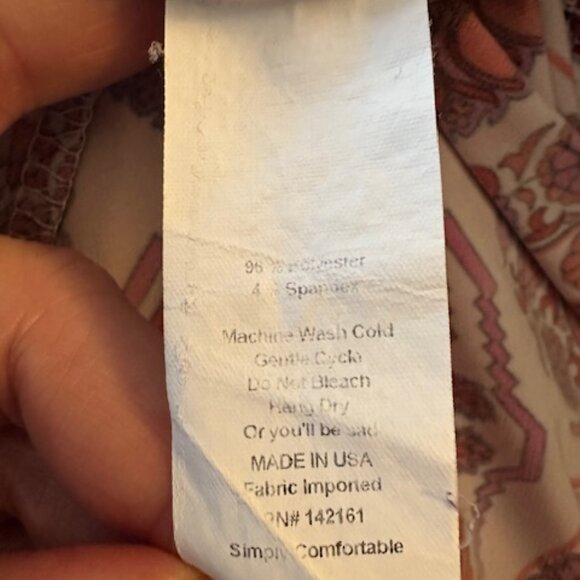 LuLaRoe Azure Kids Geometric Skirt  8500 - Picture 8 of 9